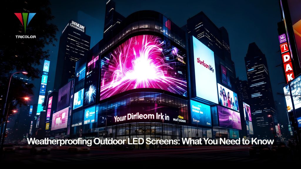 weatherproofing outdoor LED screens
